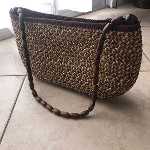 Straw purse